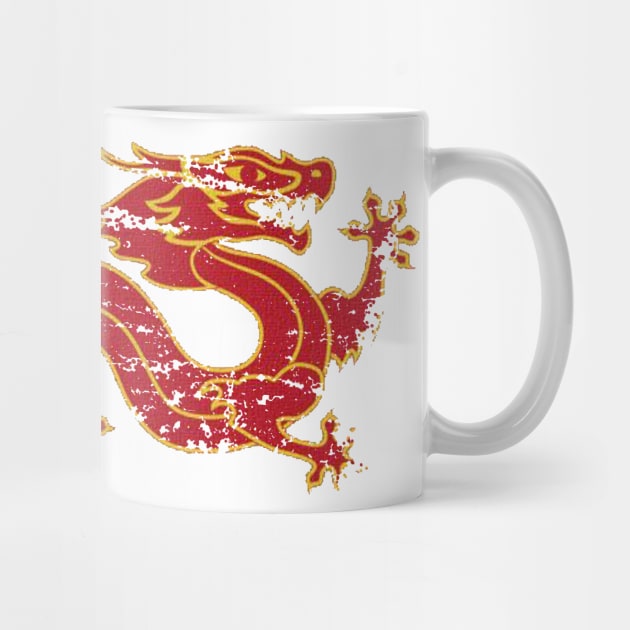 Dragon Banner Distressed. by charliecam96